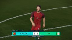 PES 2018_Italy vs Portugal (PC/Pro Difficulty)